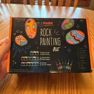 J Mark Rock Painting Kit with Vibrant Colors